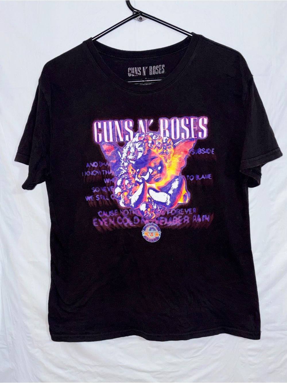 Guns N' Roses Black Short-Sleeve Graphic Band Tee